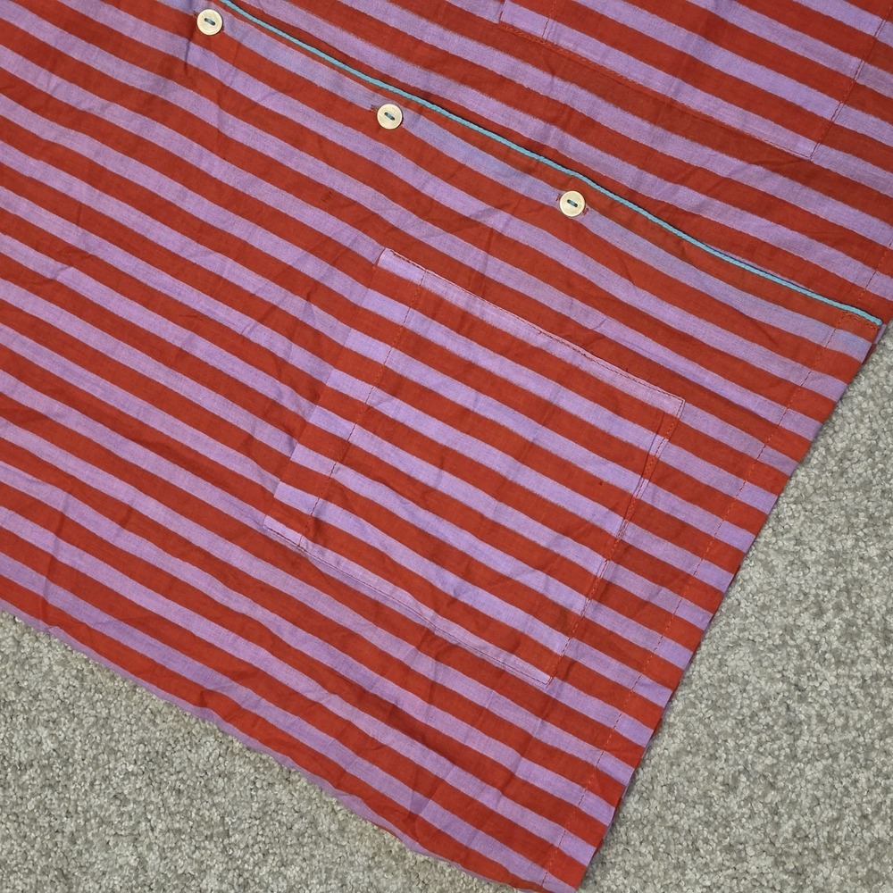 INK + ALLOY Bonnie Pajama Set Sz XL Lavender & Poppy Striped Long Sleeve Pants - Picture 6 of 12